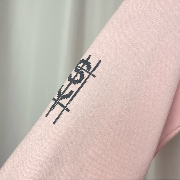 Lil Peep x Sus Boy XL Soft Pink Graphic Pullover Demon Hellboy Hoodie Rap Hiphop - Picture 5 of 8